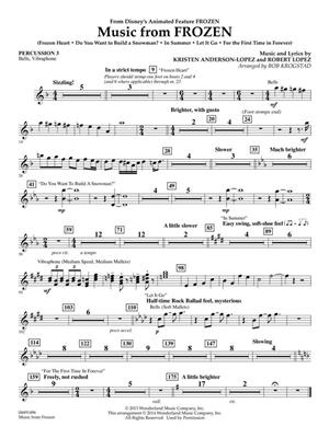 Kristen Anderson-Lopez: Music from Frozen: (Arr. Bob Krogstad): Orchestra