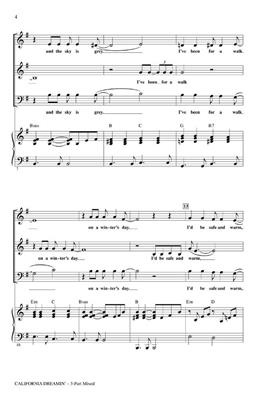 The Mamas and The Papas: California Dreamin': (Arr. Roger Emerson): Mixed Choir And Accomp.