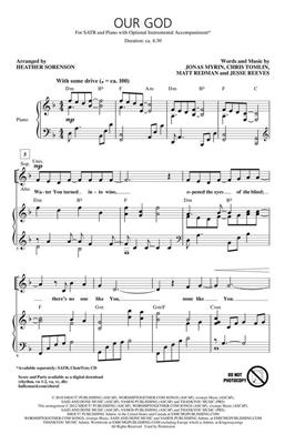 Chris Tomlin: Our God: (Arr. Heather Sorenson): Mixed Choir And Accomp.