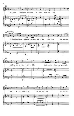 Paul Leddington Wright: O Lord Of Every Constellation: (Arr. Paul Leddington Wright): Mixed Choir And Piano/Organ