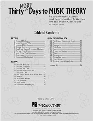 Thirty More Days To Music Theory