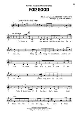 Let's all Sing Songs from Wicked: (Arr. Tom Anderson): Children's Choir