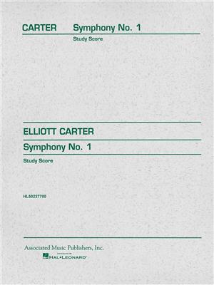 Elliott Carter: Symphony No. 1: Orchestra