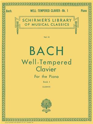 Johann Sebastian Bach: Well Tempered Clavier - Book 1: Piano Solo