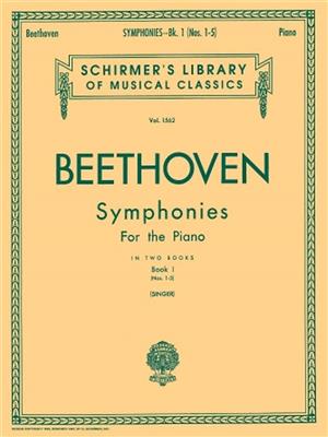 Ludwig van Beethoven: Symphonies - Book 1: Piano Solo