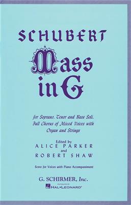Franz Schubert: Mass In G: (Arr. Alice Parker): Mixed Choir And Accomp.