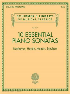10 Essential Piano Sonatas: Piano Solo