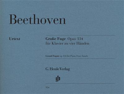 Ludwig van Beethoven: Grand Fugue Op.134 - Piano Four-Hands: Piano Solo