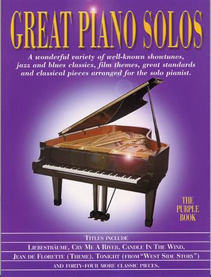 Great Piano Solos - The Purple Book: Piano Solo