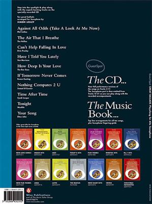 Guest Spot - Great Ballads: (Arr. Simon Lesley): Alto Saxophone