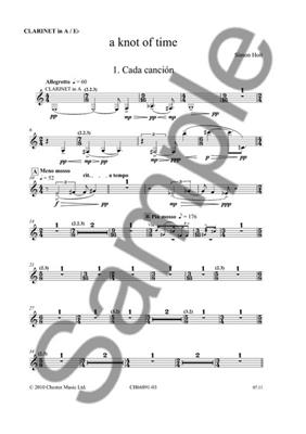 Simon Holt: A Knot Of Time - Parts: Chamber Ensemble