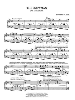 Howard Blake: The Snowman (Piano Score): Vocal And Piano