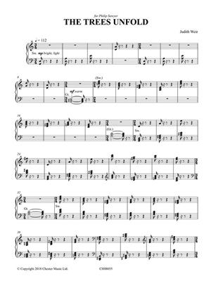 Judith Weir: The Trees Unfold: Organ