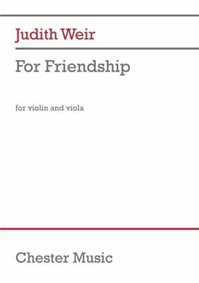 Judith Weir: For Friendship: Mixed String Duet