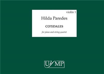 Hilda Paredes: Cotidales: String Quartet