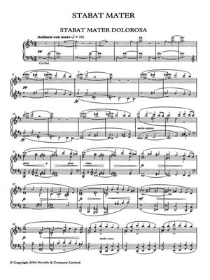 Antonín Dvořák: Stabat Mater (New Edition): Mixed Choir And Piano/Organ