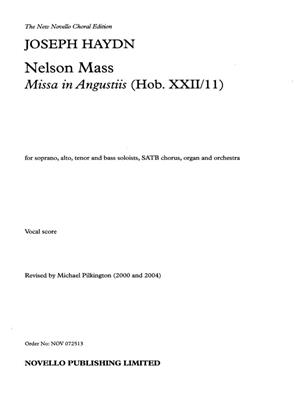 Franz Joseph Haydn: Nelson Mass - Missa In Angustiis: Mixed Choir And Accomp.