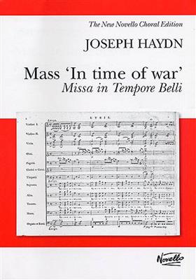 Franz Joseph Haydn: Mass In Time Of War (Vocal Score Ed. Pilkington): Mixed Choir And Piano/Organ