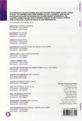 Robbie Williams: Angels: (Arr. Christopher Hussey): Lower Voices And Piano/Organ