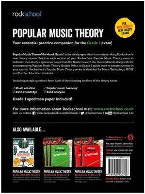 Rockschool: Popular Music Theory Workbook Grade 1
