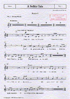 Peter Maxwell Davies: A Selkie Tale - Vocal: Vocal And Other Accompaniment