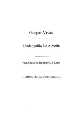 Fandanguillo De Almeria: Guitar Solo