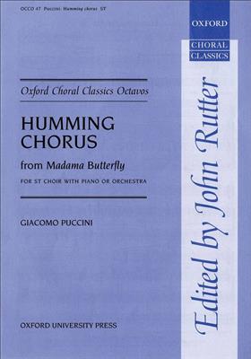 Giacomo Puccini: Humming Chorus: Mixed Choir And Accomp.