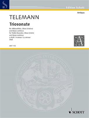 Georg Philipp Telemann: Triosonate A: Wind Ensemble