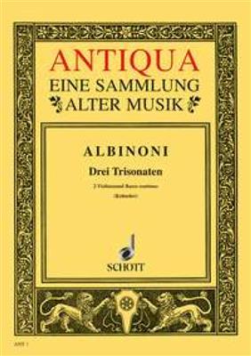 Tomaso Albinoni: Three Triosonatas op. 1/10-12: Violin Duet