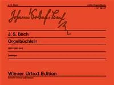 Johann Sebastian Bach: Little Organ Book BWV 599-644: Organ