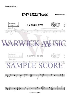 Easy Jazzy 'Tudes bass clef and Backing Tracks