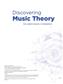 Discovering Music Theory - Grade 3