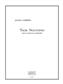 Jacques Castérède: 3 Nocturnes: Saxophone Ensemble
