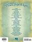 Songs of Peace, Hope and Love: Piano Solo